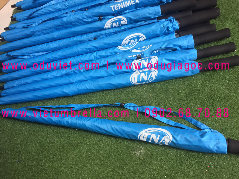 xưởng sản xuất ô dù cầm tay in logo quảng cáo